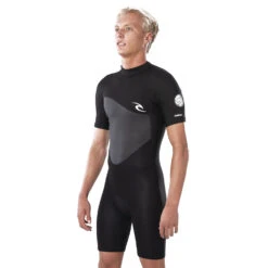 Rip Curl Omega 1.5mm Back-Zip Shorty Wetsuit - Black 7 Rip Curl Omega 1.5mm Back-Zip Shorty Wetsuit - Black -Outlet Wetsuit Zone Store 2020 Rip Curl Omega 1.5mm Shorty Wetsuit WSP8CM 0090 3