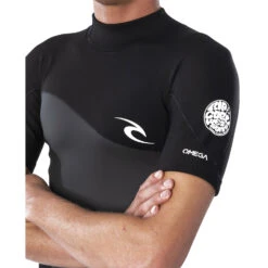Rip Curl Omega 1.5mm Back-Zip Shorty Wetsuit - Black 8 Rip Curl Omega 1.5mm Back-Zip Shorty Wetsuit - Black -Outlet Wetsuit Zone Store 2020 Rip Curl Omega 1.5mm Shorty Wetsuit WSP8CM 0090 4