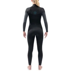 Dakine Womens Quantum 3/2mm Chest-Zip Wetsuit - Black 6 Dakine Womens Quantum 3/2mm Chest-Zip Wetsuit - Black -Outlet Wetsuit Zone Store 2021 Dakine Womens Quantum Chest Zip Fullsuit Wetsuit 3