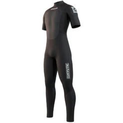 Mystic Star 4/3mm GBS Back-Zip Shortarm Wetsuit - Black