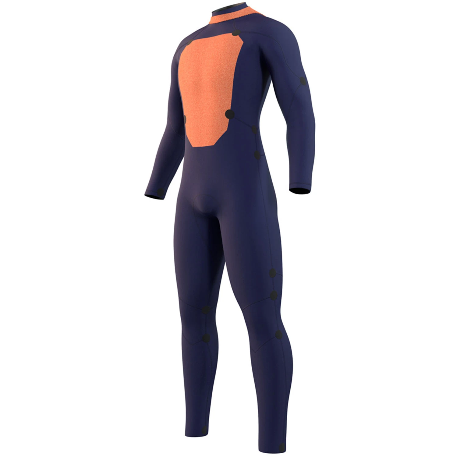Mystic Star 3/2mm GBS Back-Zip Fullsuit Wetsuit - Night Blue 3 Mystic Star 3/2mm GBS Back-Zip Fullsuit Wetsuit - Night Blue - Image 3