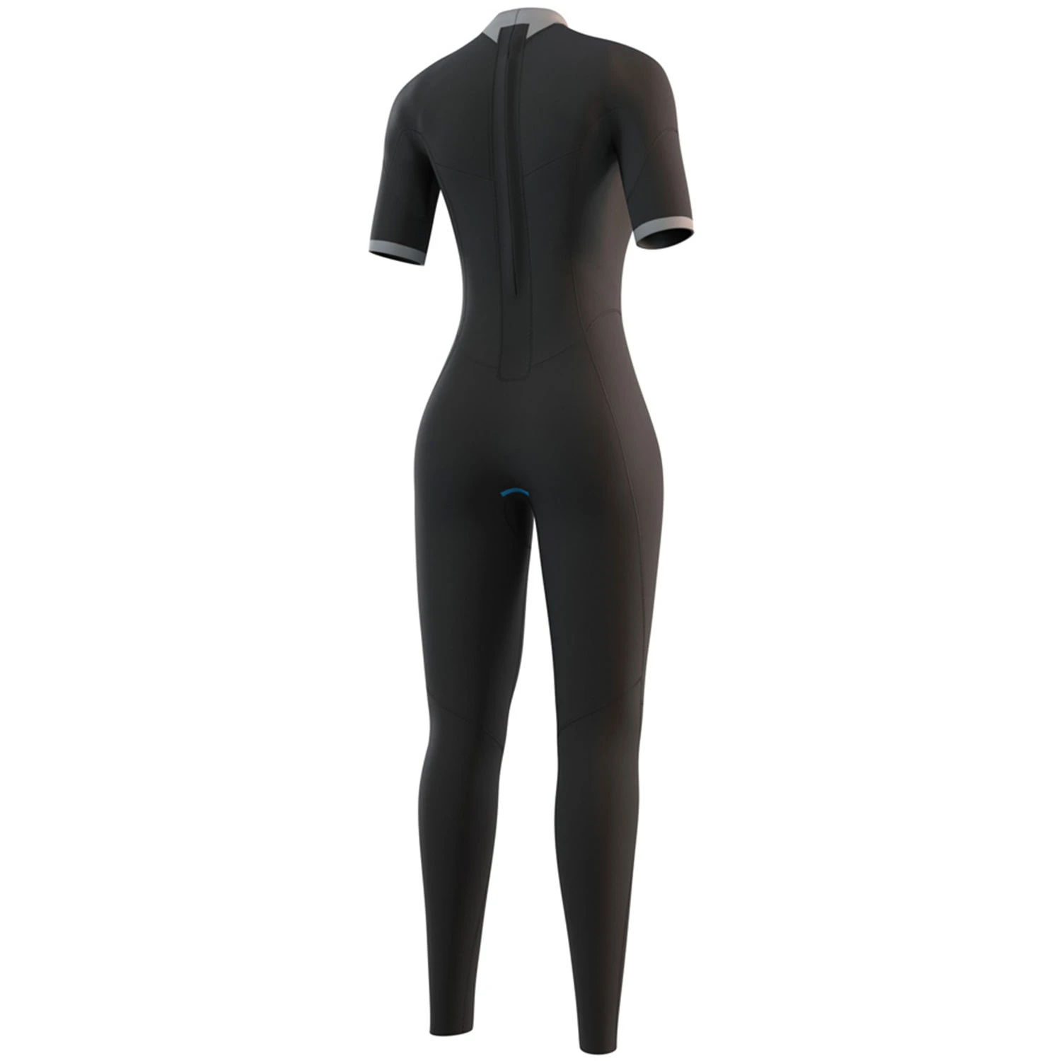 Mystic Womens Brand 3/2mm Back-Zip FL Shortarm Wetsuit - Night Blue 4 Mystic Womens Brand 3/2mm Back-Zip FL Shortarm Wetsuit - Night Blue - Image 4
