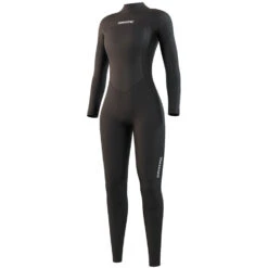Mystic Womens Star 5/3mm Back-Zip Fullsuit Wetsuit - Black