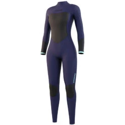 Mystic Womens Star 5/3mm Back-Zip Fullsuit Wetsuit - Night Blue