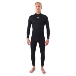 Rip Curl Freelite 5/3mm Back Zip Wetsuit - Black -Outlet Wetsuit Zone Store 2021 Rip Curl Freelite 53 Backzip Wetsuit 121MFS 0090 3