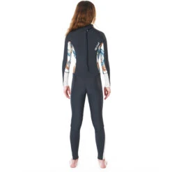 Outlet Wetsuit Zone Store -Outlet Wetsuit Zone Store 2021 Rip Curl Junior Dawn Patrol 53 Backzip Wetsuit Grey WSMYCS 0084 2