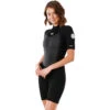 Rip Curl Womens Omega 1.5mm Shorty Wetsuit - Black