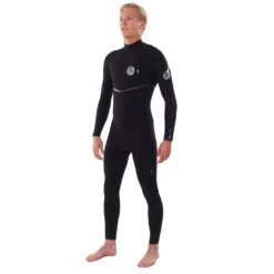 Outlet Wetsuit Zone Store 5 Rip Curl Flashbomb 5/3mm Zip-Free Wetsuit WSMYUF - Black