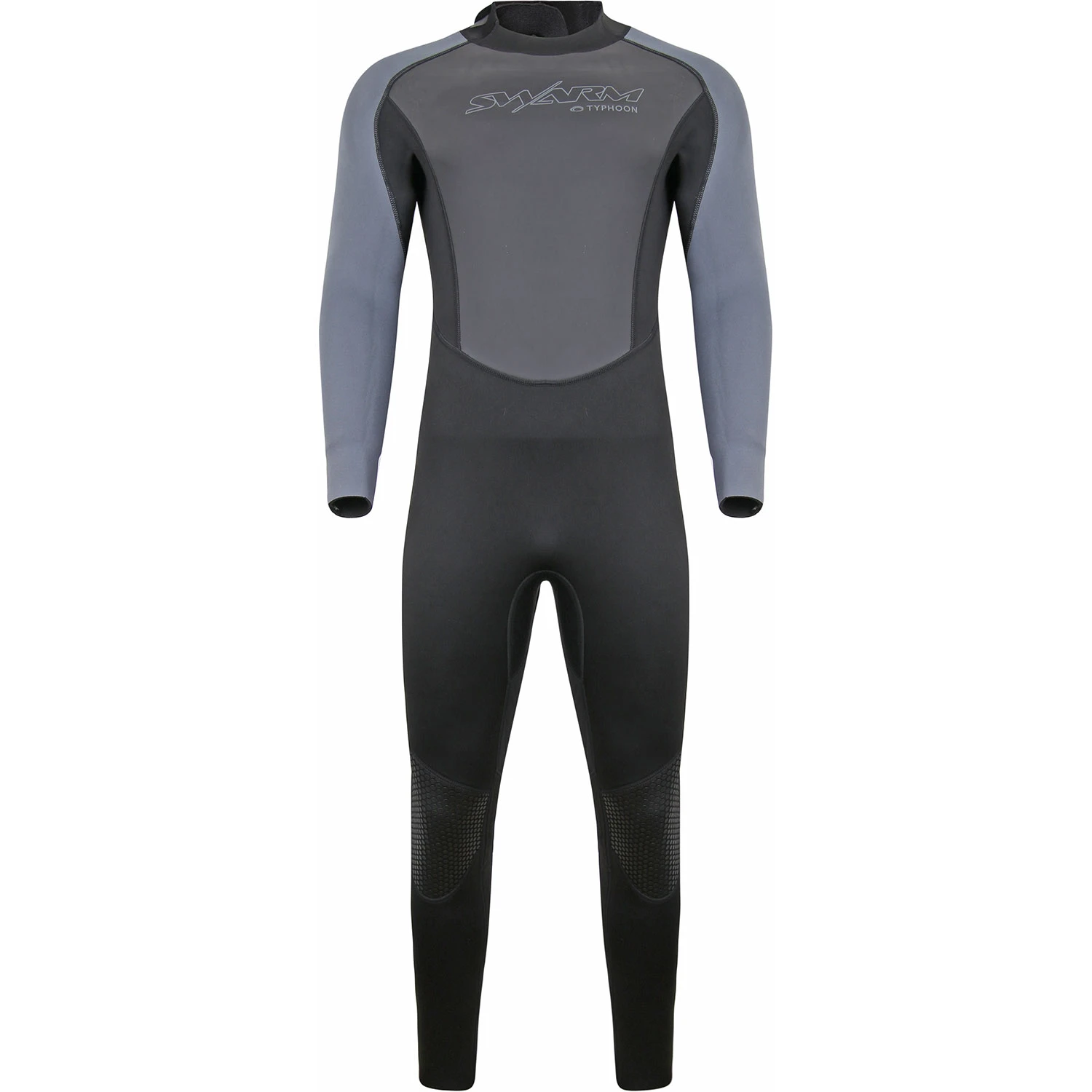 Typhoon Swarm3 3/2mm Back Zip Wetsuit - Black 1 Typhoon Swarm3 3/2mm Back Zip Wetsuit - Black