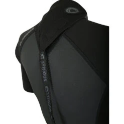 Typhoon Womens Storm3 3/2mm Shorty Wetsuit - Black -Outlet Wetsuit Zone Store 2021 Typhoon Womens Storm Shorty Black Graphite 250894 4