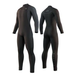Outlet Wetsuit Zone Store -Outlet Wetsuit Zone Store 2022 Mystic Marshall Chest Zip Black Grey 1 2