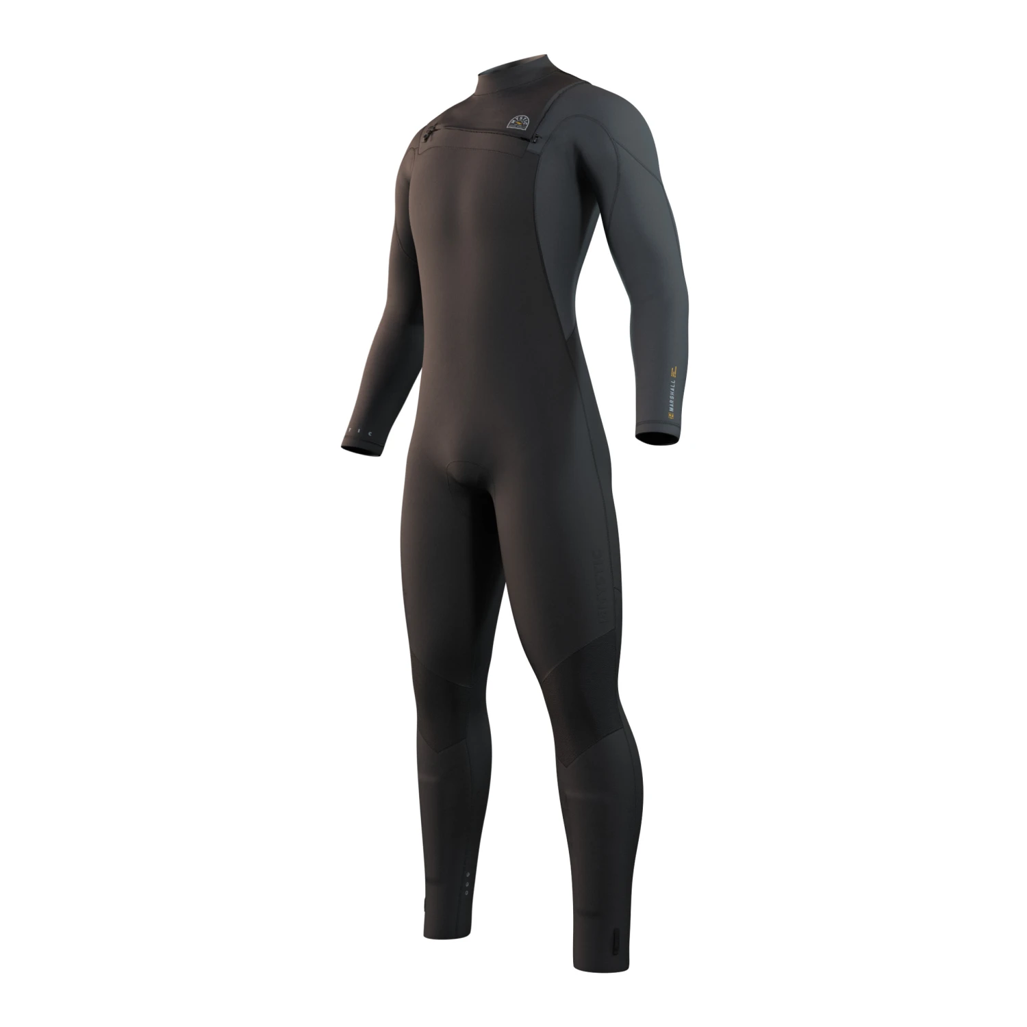 Mystic MARSHALL 5/3 GBS Front Zip Wetsuit - Black/Grey 1 Mystic MARSHALL 5/3 GBS Front Zip Wetsuit - Black/Grey