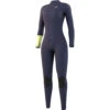 Mystic Womens Dazzled 5/3 Back Zip Wetsuit - Night Blue