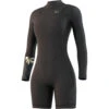 Mystic Womens Dazzled 3/2 Longarm Shorty Wetsuit - Black