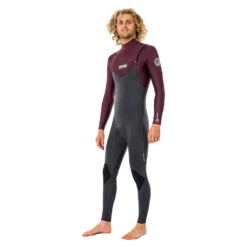 Rip Curl Dawn Patrol 5/3mm Chest Zip Wetsuit - Wine 5 Rip Curl Dawn Patrol 5/3mm Chest Zip Wetsuit - Wine -Outlet Wetsuit Zone Store 2022 Rip Curl Dawn Patrol Chest Zip 53 Wetsuit Wine WSM9GM 0463 1