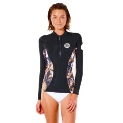 Rip Curl Womens G-Bomb 1mm Wetsuit Jacket - Black/Gold 7 Rip Curl Womens G-Bomb 1mm Wetsuit Jacket - Black/Gold -Outlet Wetsuit Zone Store 2022 Rip Curl Womens G Bomb Wetsuit Jacket 112WWJ 5040 3