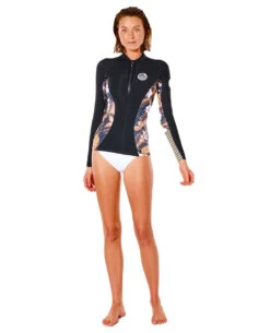 Rip Curl Womens G-Bomb 1mm Wetsuit Jacket - Black/Gold 8 Rip Curl Womens G-Bomb 1mm Wetsuit Jacket - Black/Gold -Outlet Wetsuit Zone Store 2022 Rip Curl Womens G Bomb Wetsuit Jacket 112WWJ 5040 4