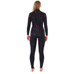 Rip Curl Womens Omega 5/3mm Back-Zip Wetsuit - Green -Outlet Wetsuit Zone Store 2022 Rip Curl Womens Omega Chest Zip 53 Wetsuit Green 5