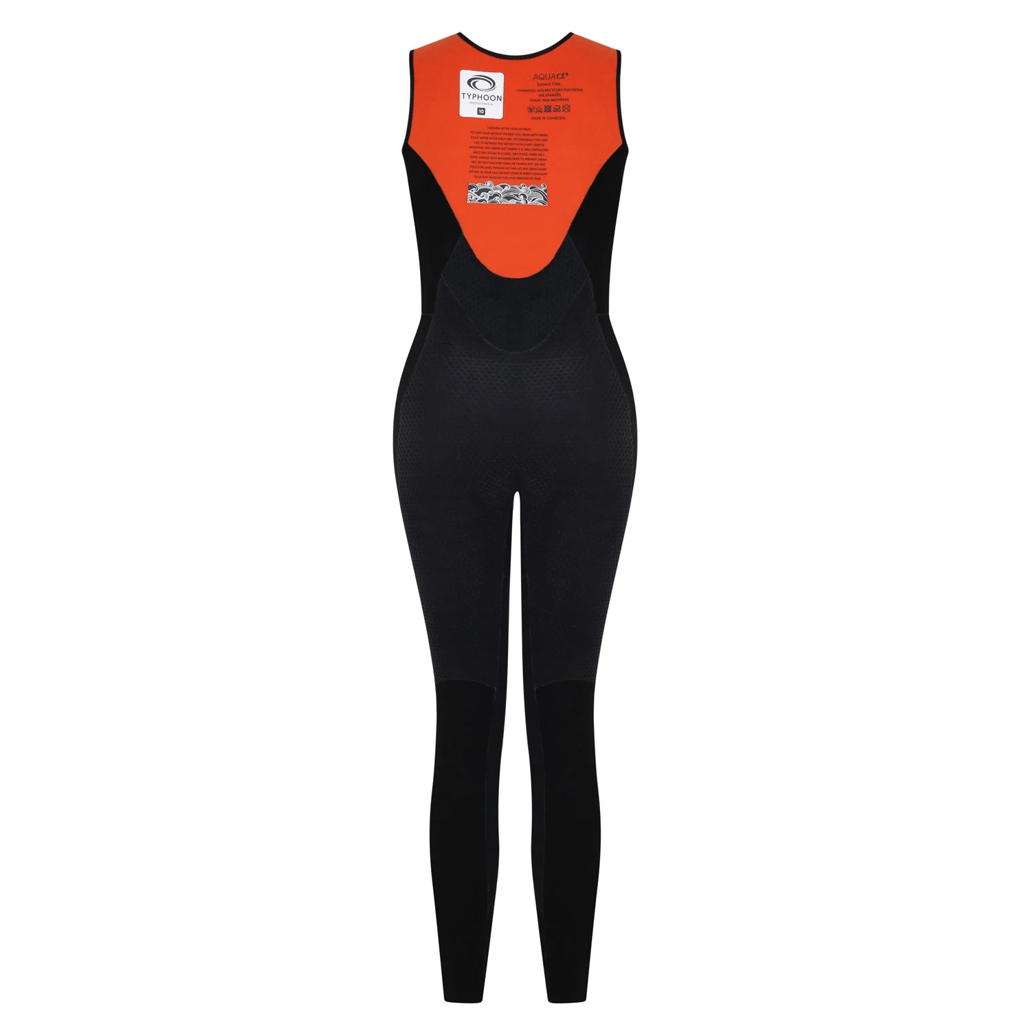 Typhoon Womens Caliso ECO 3mm Long Jane Wetsuit - Black 4 Typhoon Womens Caliso ECO 3mm Long Jane Wetsuit - Black - Image 4