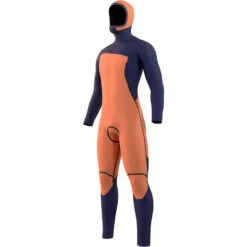 Mystic Marshall Hooded 5/3mm Front-Zip Fullsuit Wetsuit - Black -Outlet Wetsuit Zone Store 2023 Mystic Marshall Hooded Chestzip Fullsuit Black 3