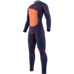 Mystic THE ONE 4/3mm Zip-Free Wetsuit - Red 230121 -Outlet Wetsuit Zone Store 2023 Mystic Mens Wetsuit 230121 300 03 1