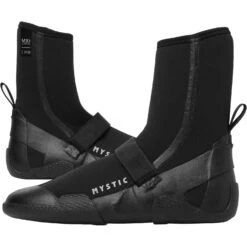 Mystic Roam 5mm Round Toe Wetsuit Boots - Black