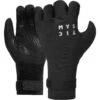 Mystic Roam 3mm Pre Curved Wetsuit Gloves - Black