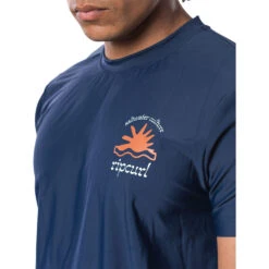 Rip Curl Wilder Short Sleeve Loose Fit UV Tee - Navy -Outlet Wetsuit Zone Store 65901 WLE9HM 0049 4