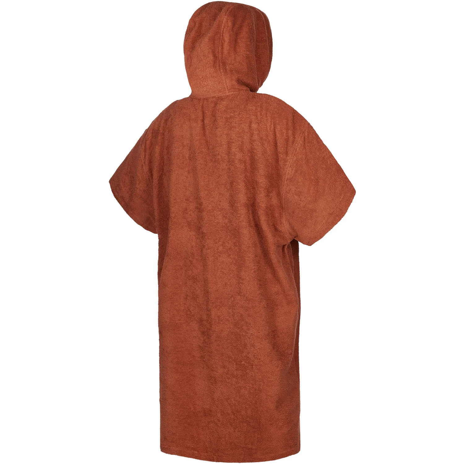 Mystic Poncho / Fleece / Changing Robe - Rusty Red 2 Mystic Poncho / Fleece / Changing Robe - Rusty Red - Image 2