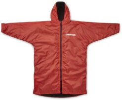 Northcore Beach Basha Pro 4 Season Changing Robe / Poncho - Red -Outlet Wetsuit Zone Store Northcore Beach Basha Pro Red 2