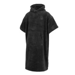 Mystic Teddy Poncho - Black