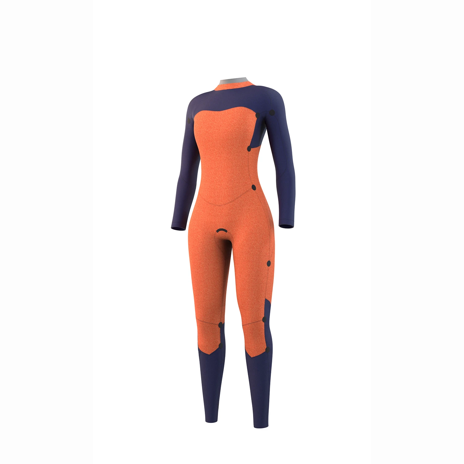 Mystic Womens Dazzled 4/3 GBS Back Zip Wetsuit - Black 3 Mystic Womens Dazzled 4/3 GBS Back Zip Wetsuit - Black - Image 3