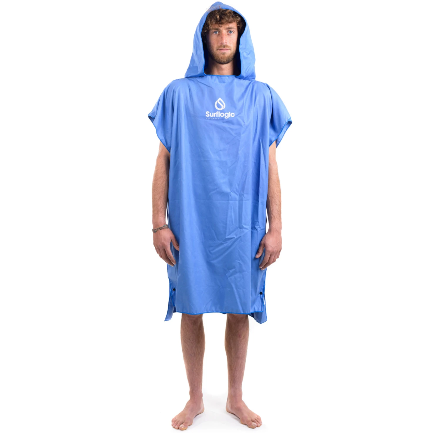 Surflogic Quickdry Microfibre Poncho / Changing Robe - Blue 1 Surflogic Quickdry Microfibre Poncho / Changing Robe - Blue